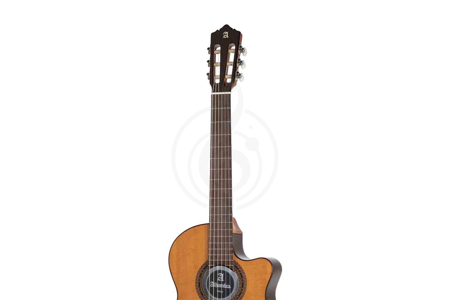 Классическая гитара 4/4 6.855 Cutaway 3C CW E1 Классическая гитара со звукоснимателем, Alhambra - фото 2
