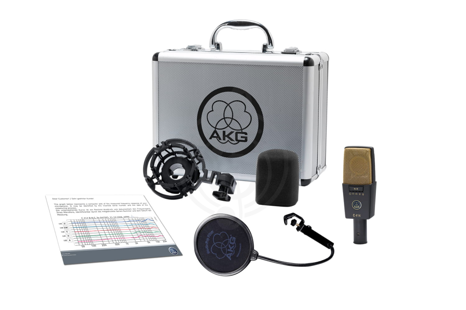 Микрофон для стрима AKG C414XLS - Конденсаторный студийный микрофон - фото 3