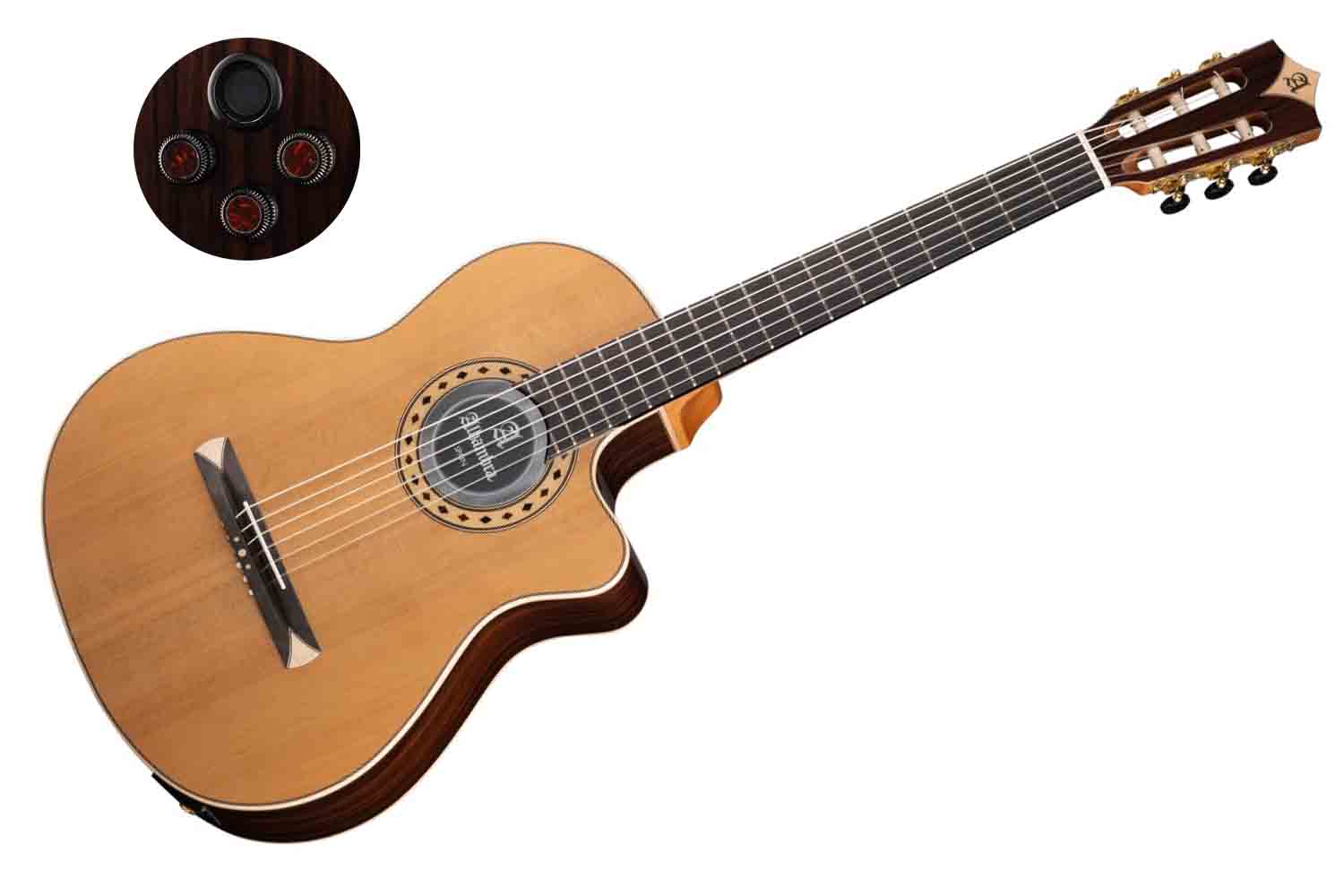 Классическая гитара 4/4 Alhambra 8.776 Crossover CS-3 CW S Series E8 - Классическая гитара, со звукоснимателем - фото 1