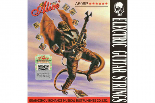 Струны для электрогитары Alice A506P-SL - Струны для электрогитары - фото