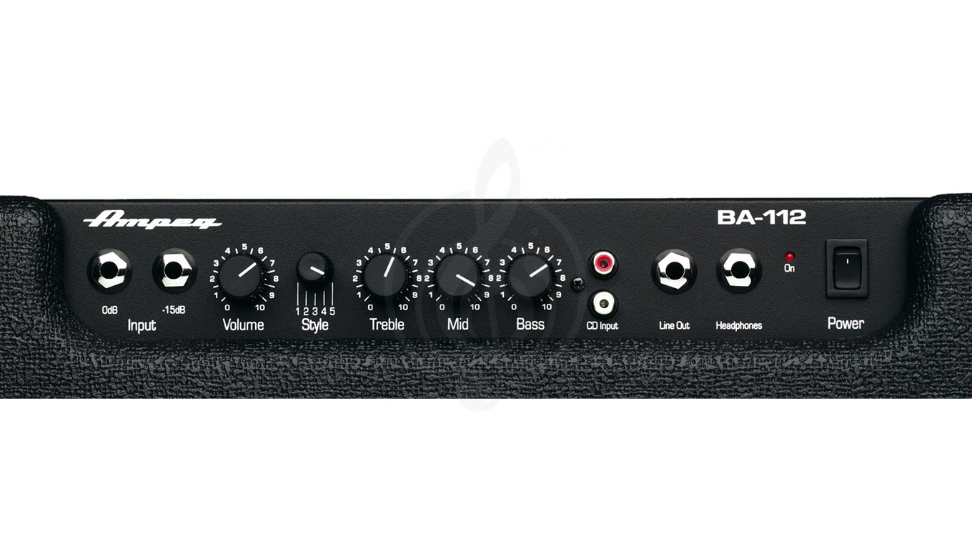 Комбоусилитель для бас-гитары AMPEG BA-112W комбо басовый, 50Вт, 12" - фото 3