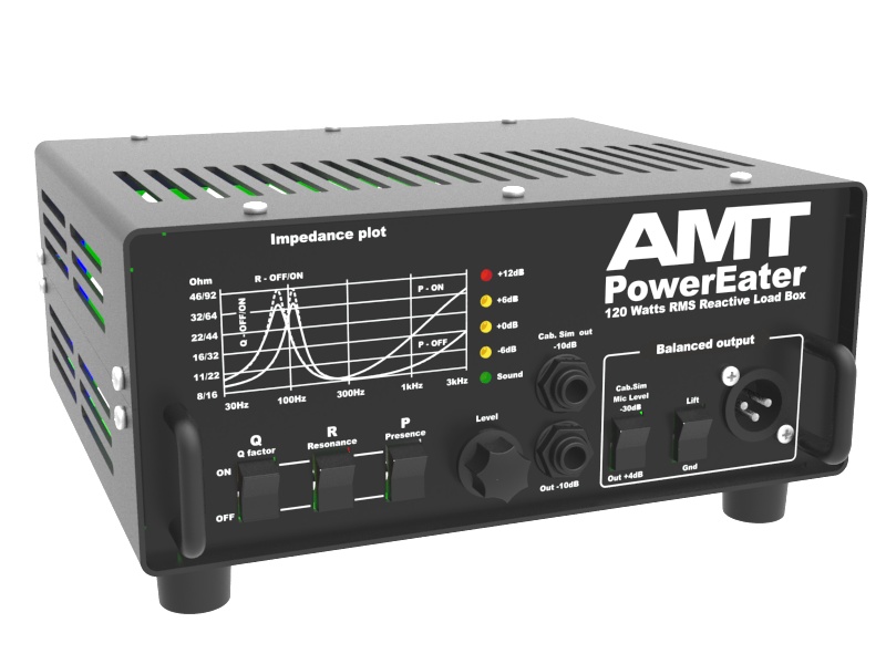 Комбоусилитель для электрогитары AMT Power Eater PE-120 Load Box - пассивный реактивный LOAD BOX (эквивалент нагрузки). - фото 1
