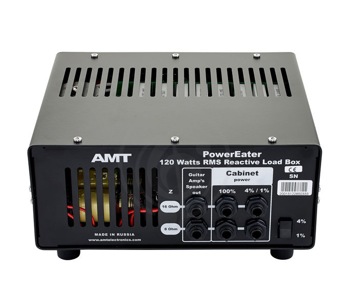 Комбоусилитель для электрогитары AMT Power Eater PE-120 Load Box - пассивный реактивный LOAD BOX (эквивалент нагрузки). - фото 2