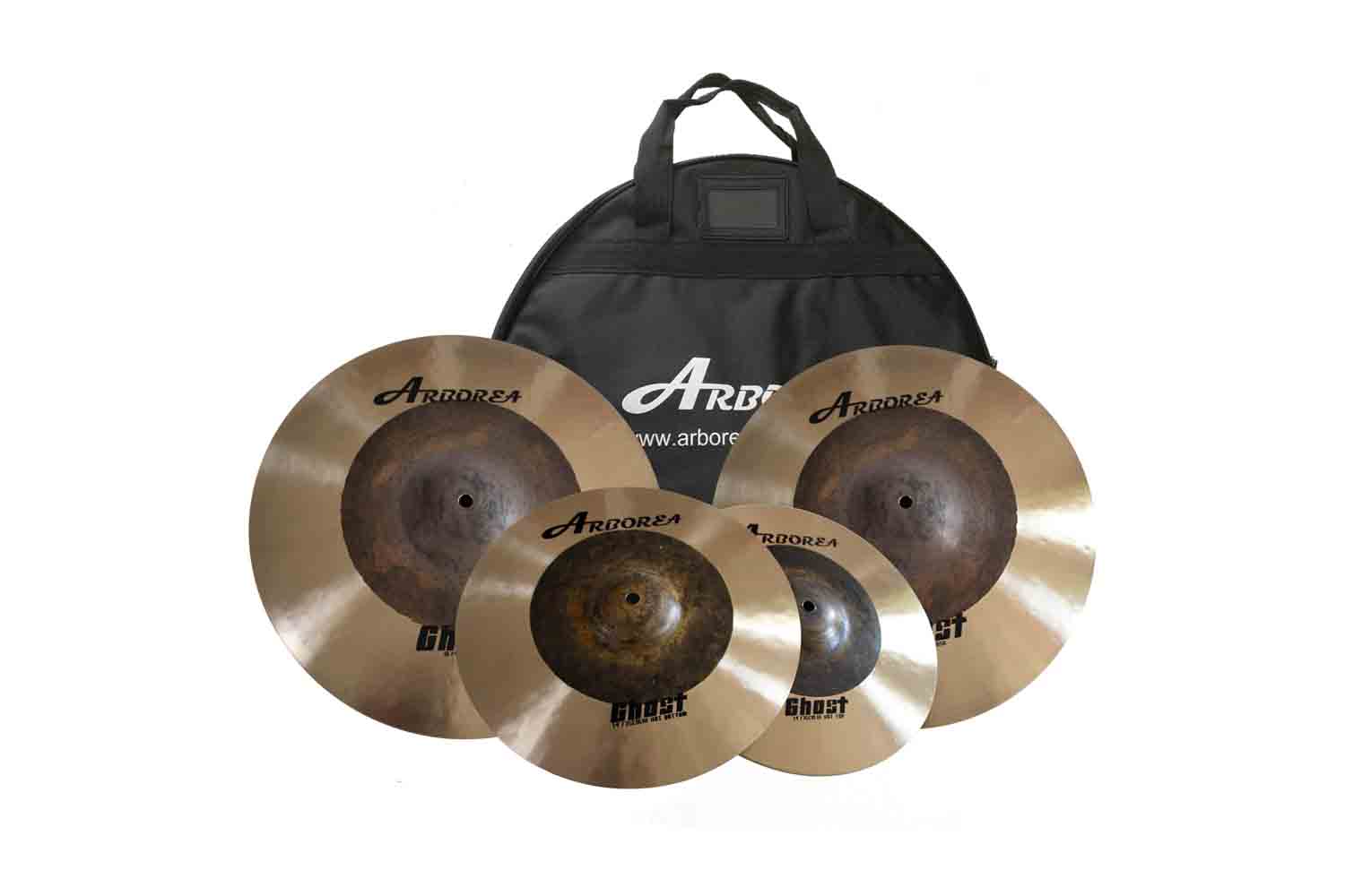 Комплект тарелок Arborea GH141620SET Ghost Series - Комплект тарелок 14, 16, 20" - фото 1