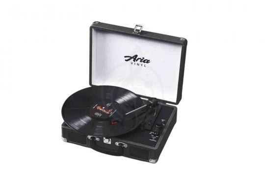 Виниловый проигрыватель Aria Vinyl VRP-1 BK - Виниловый проигрыватель - фото 6