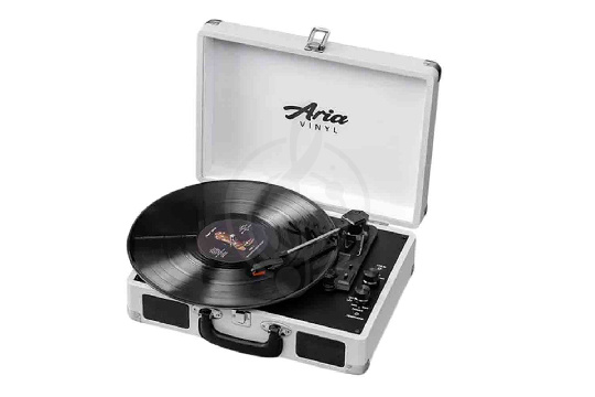 Виниловый проигрыватель Aria Vinyl VRP-1 WH - Виниловый проигрыватель - фото 1