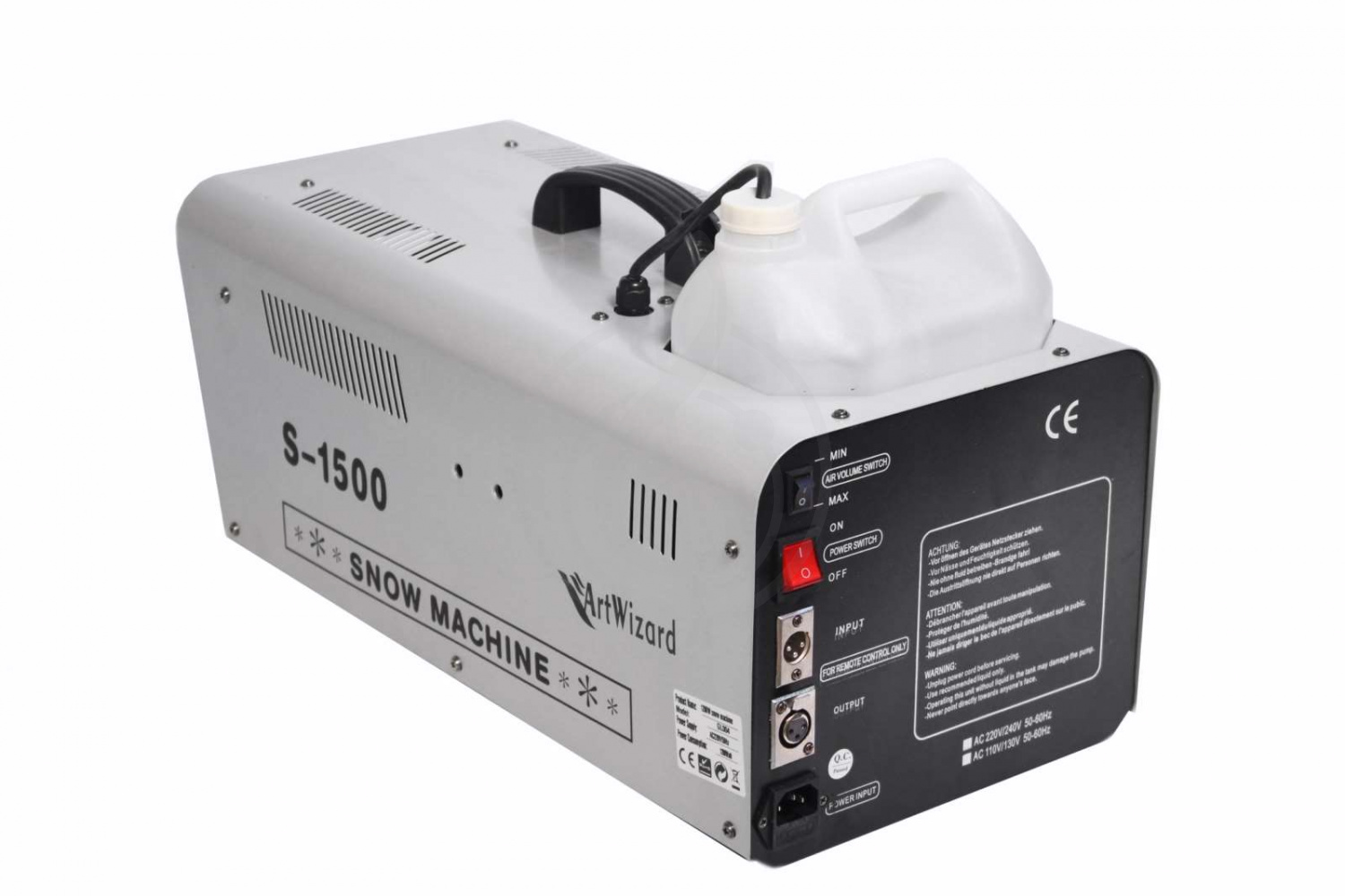 Генератор снега ART WIZARD Snow1200 Генератор снега 1200Вт - фото 4