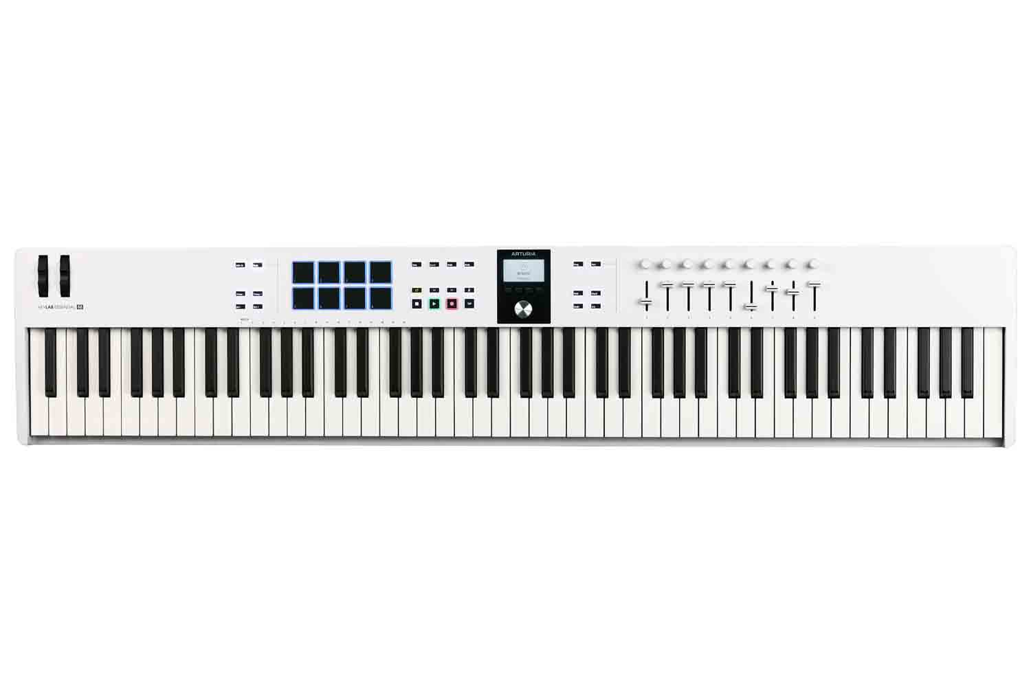 MIDI-клавиатура ARTURIA KeyLab Essential 88 mk3 White - MIDI-клавиатура - фото 1