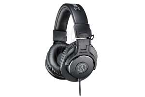 Изображение Audio-Technica ATH-M30X - Наушники мониторные закрытые