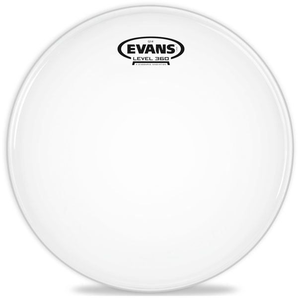 Пластик для томов B14G12 G12 Coated Пластик для малого и том барабана 14”, с покрытием, Evans - фото 1