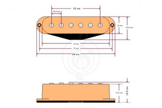 Звукосниматель для электрогитары Bagdasar guitars BGP401SW True Vintage Stratocaster - Комплект звукоснимателей - фото 8