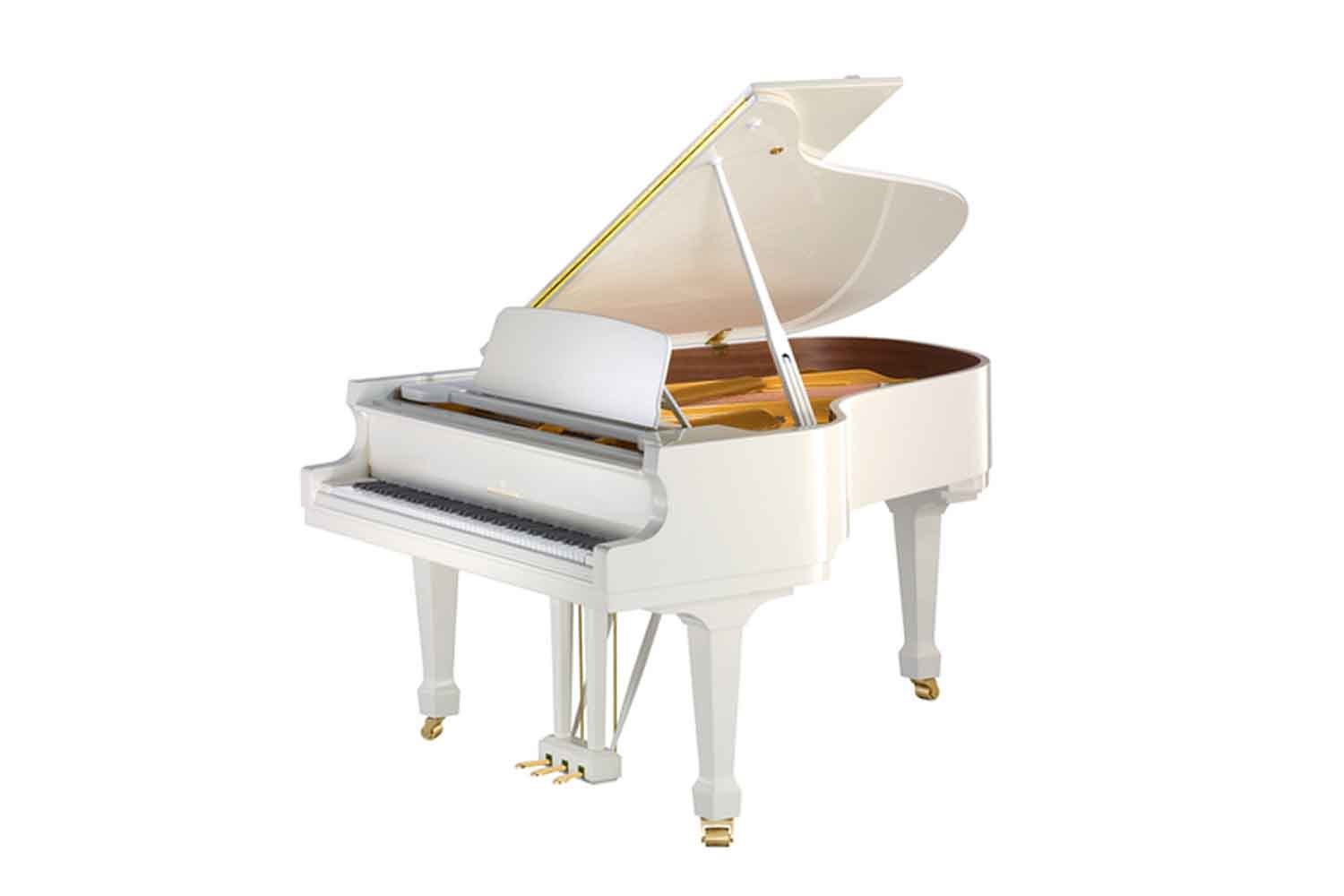 Акустический рояль Bechstein B 175 WHP - Рояль акустический белый, полированный - фото 1