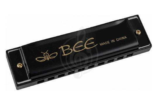 Изображение BEE DF10A-1 BLACK - Диатоническая губная гармошка