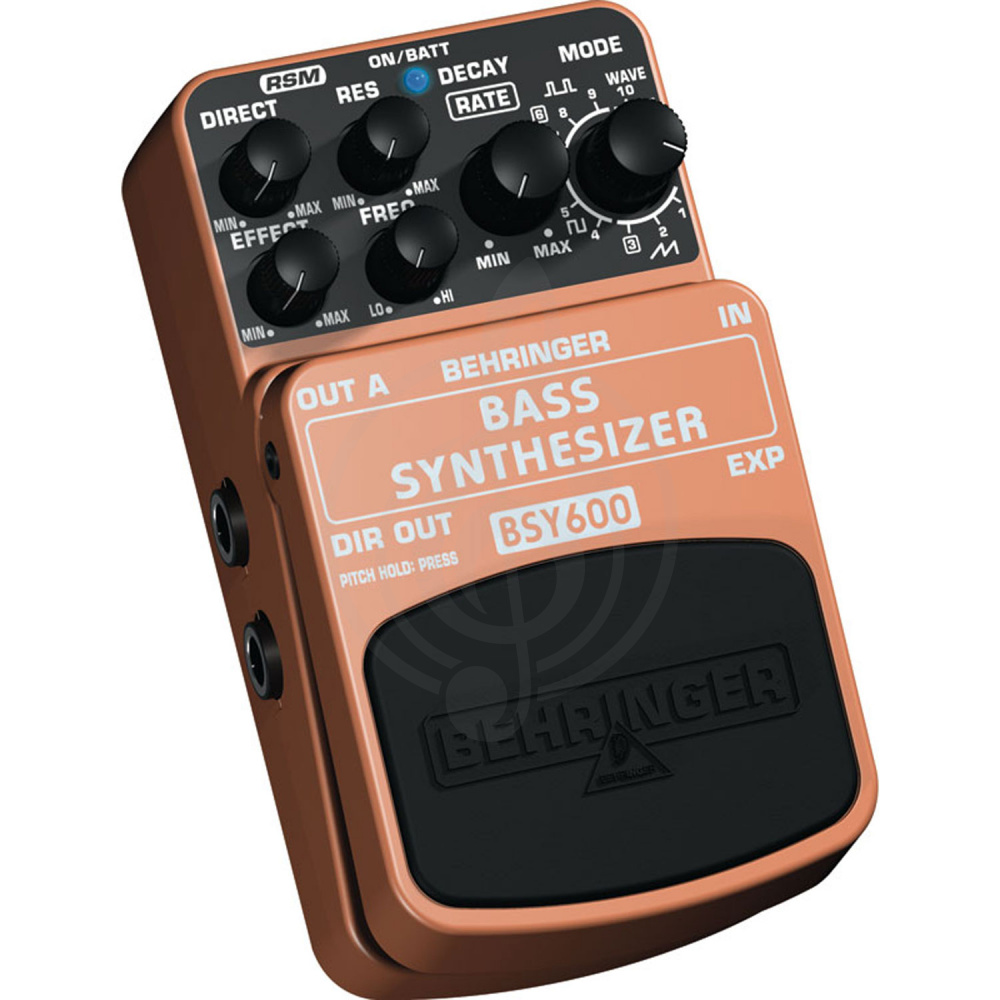 педаль эффектов для бас-гитары Behringer BSY600 BASS SYNTHTSIZER - Педаль эффектов cинтезатор  для бас-гитар. - фото 3
