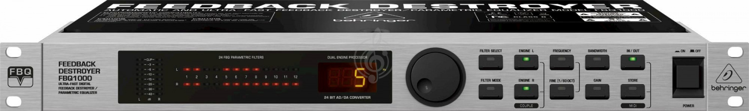 Подавитель обратной связи BEHRINGER FBQ1000 - Подавители обратной связи - фото 1