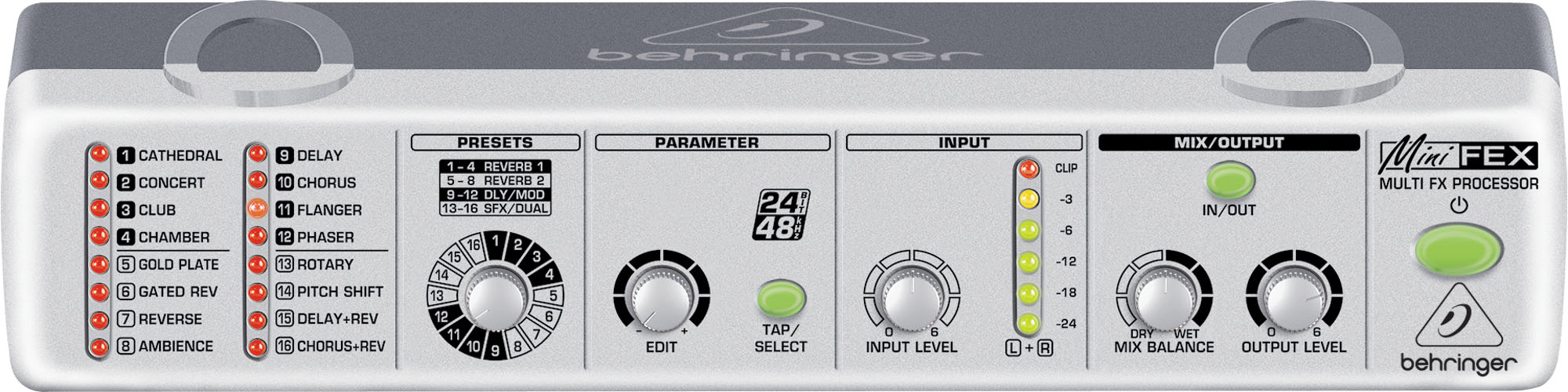 Процессор эффектов Behringer FEX800-EU Процессор эффектов  - фото 1
