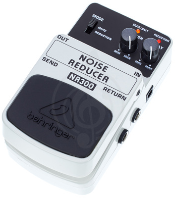 Педаль эффектов для электрогитары Behringer NR300 "Noise Reducer" педаль гитарная - фото 2