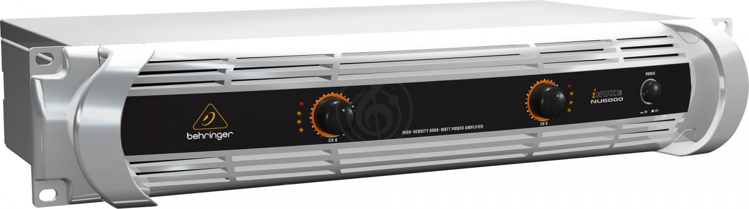 Аналоговый усилитель мощности Behringer NU6000 Усилитель мощности 2*1100 Вт/8 Ом, 2*2200 Вт/4Ом - фото 3