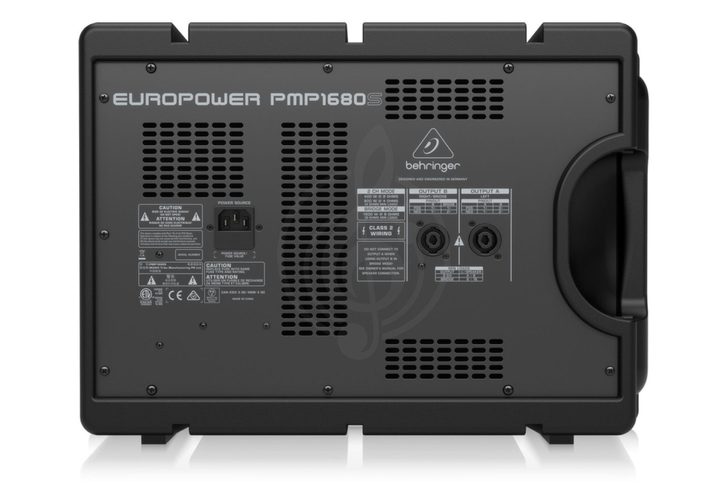 Активный микшер Behringer PMP1680S - Активный микшерный пульт - фото 3