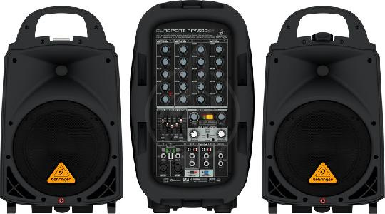 Изображение Мобильный звуковой комплект Behringer PPA500BT