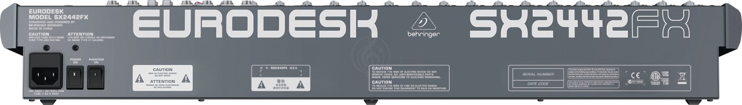 Аналоговый микшер Behringer SX2442FX - аналоговый микшер - фото 3