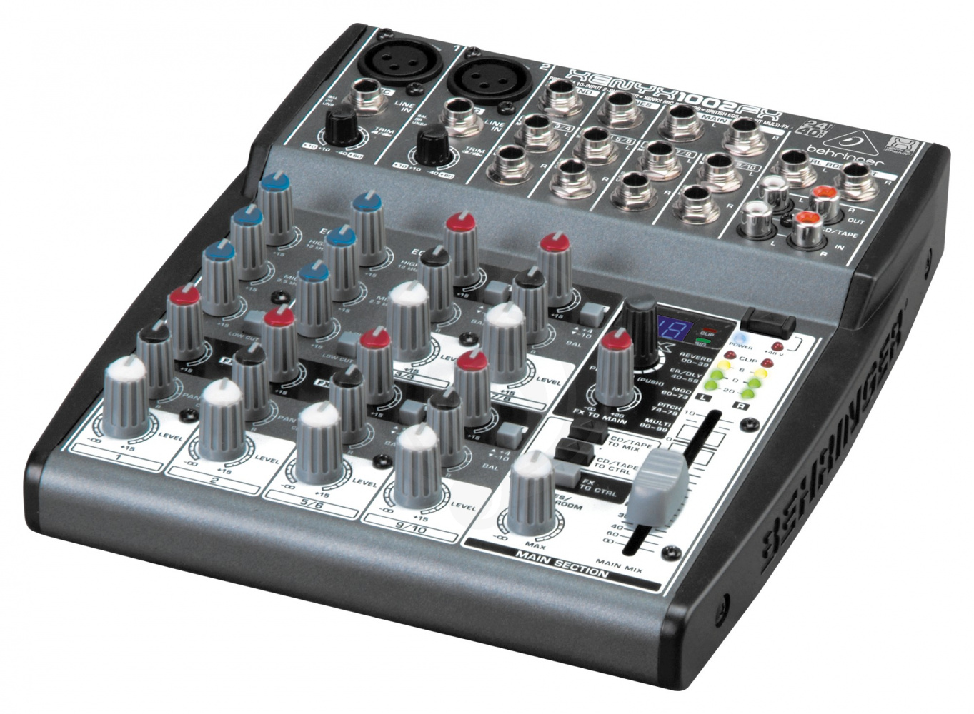 Аналоговый микшер Behringer Xenyx 1002FX - аналоговый микшер - фото 2