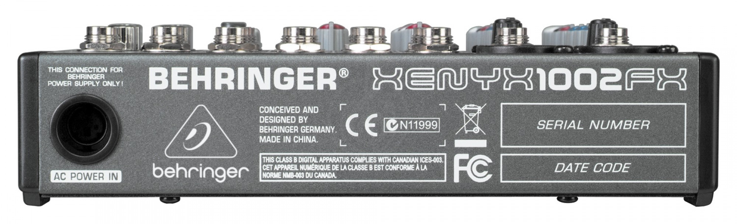 Аналоговый микшер Behringer Xenyx 1002FX - аналоговый микшер - фото 4