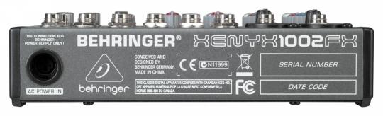 Аналоговый микшер Behringer Xenyx 1002FX - аналоговый микшер - фото 4