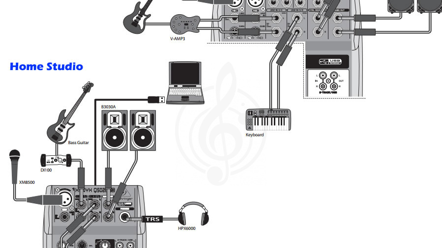Аналоговый микшер BEHRINGER XENYX Q802USB-микшерный пульт  - фото 5