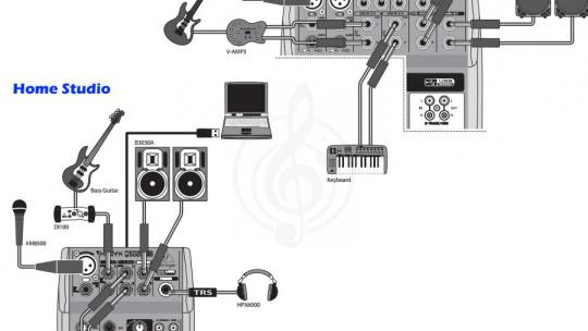 Аналоговый микшер BEHRINGER XENYX Q802USB-микшерный пульт  - фото 5