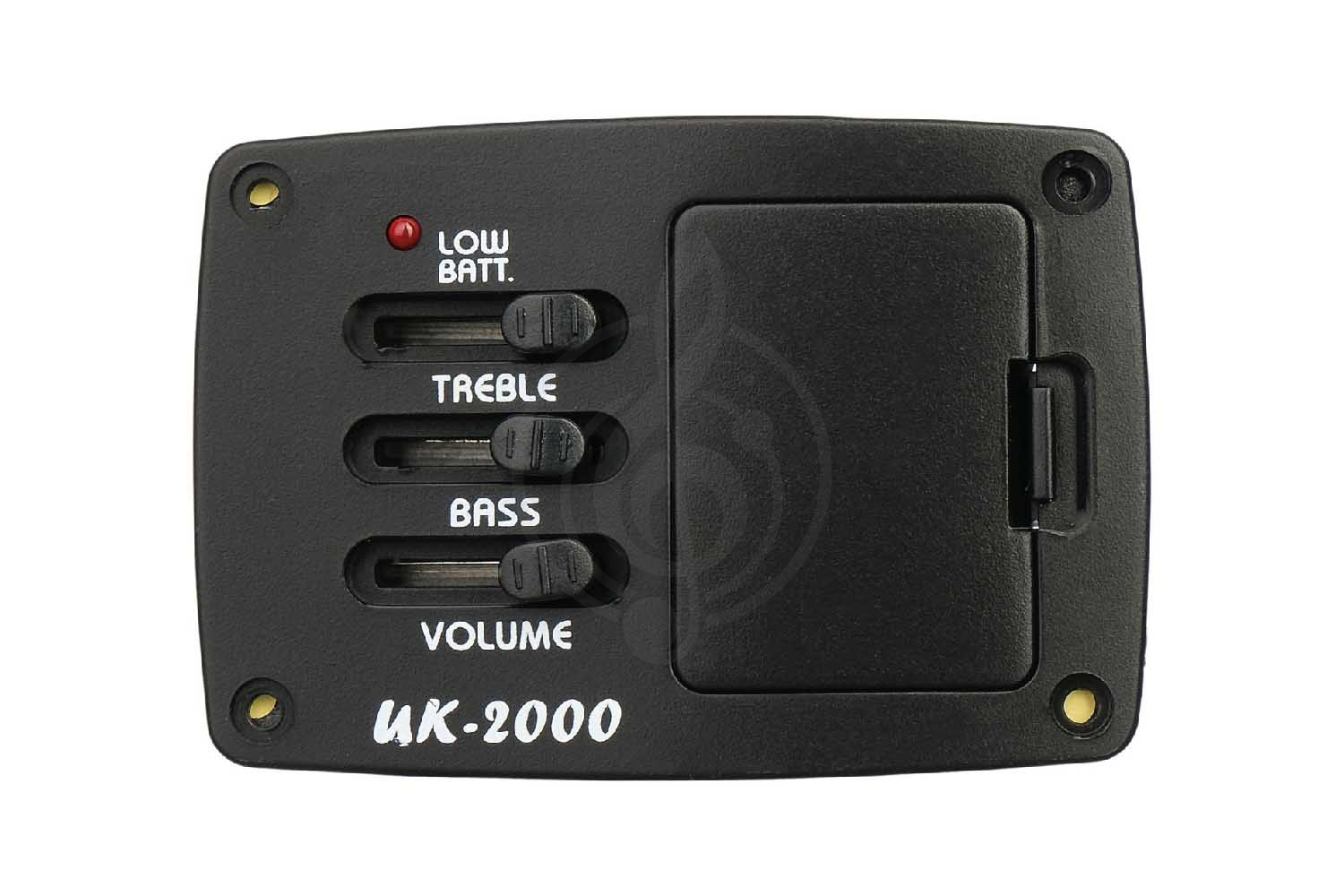 Трансакустический звукосниматель Belcat UK-2000 - Звукосниматель и 2-полосный эквалайзер для укулеле - фото 3