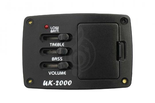 Трансакустический звукосниматель Belcat UK-2000 - Звукосниматель и 2-полосный эквалайзер для укулеле - фото 3