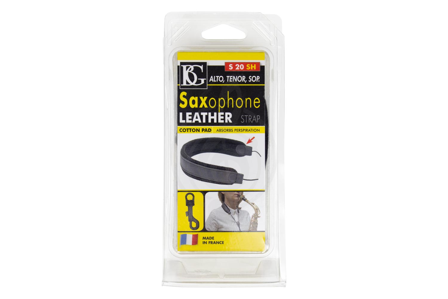  BG COMFORT STRAP S20SH - Ремень для саксофона (гайтан) альт/тенор/сопрано - фото 2