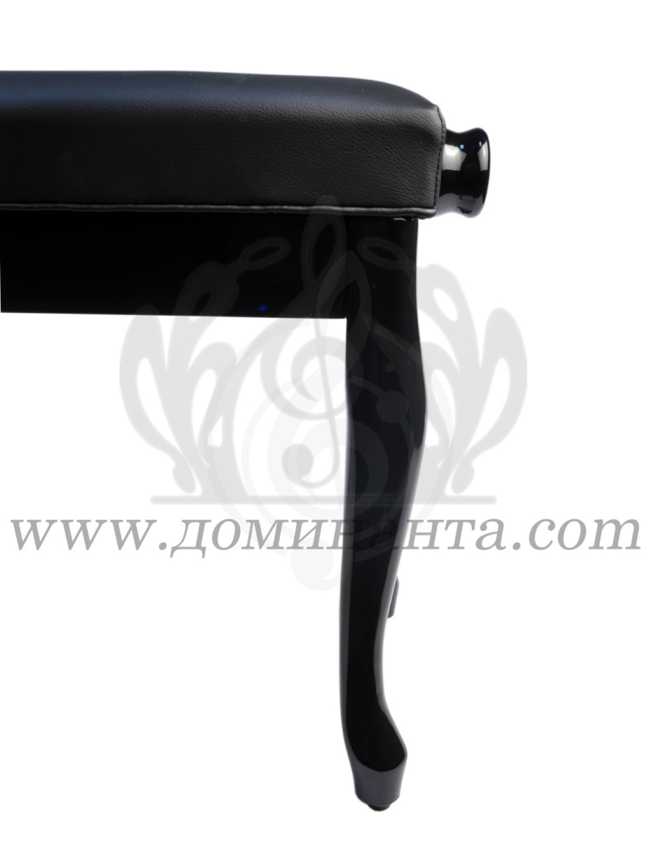 Банкетка BOHAI BH102-4BL - Банкетка черная  - фото 3