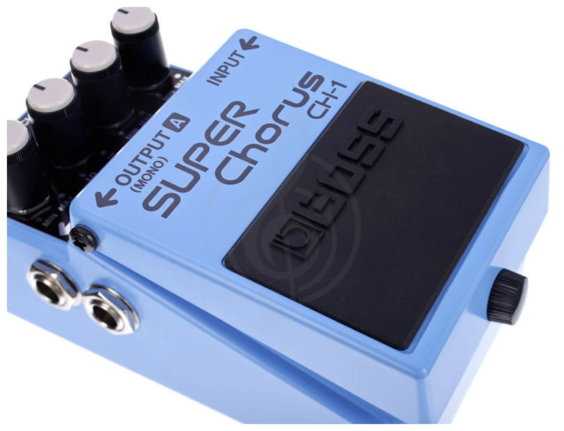 Педаль эффектов для электрогитары Boss CH-1 SUPER Chorus - педаль эффектов, стерео хорус - фото 2