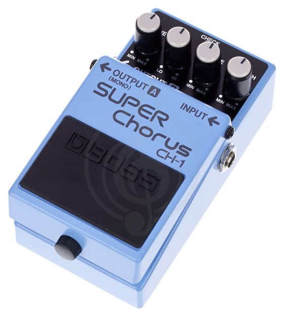 Педаль эффектов для электрогитары Boss CH-1 SUPER Chorus - педаль эффектов, стерео хорус - фото 3