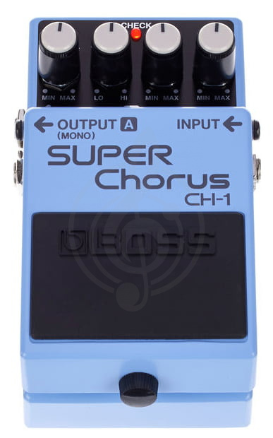 Педаль эффектов для электрогитары Boss CH-1 SUPER Chorus - педаль эффектов, стерео хорус - фото 4
