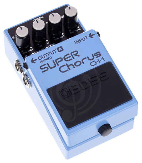 Педаль эффектов для электрогитары Boss CH-1 SUPER Chorus - педаль эффектов, стерео хорус - фото 5