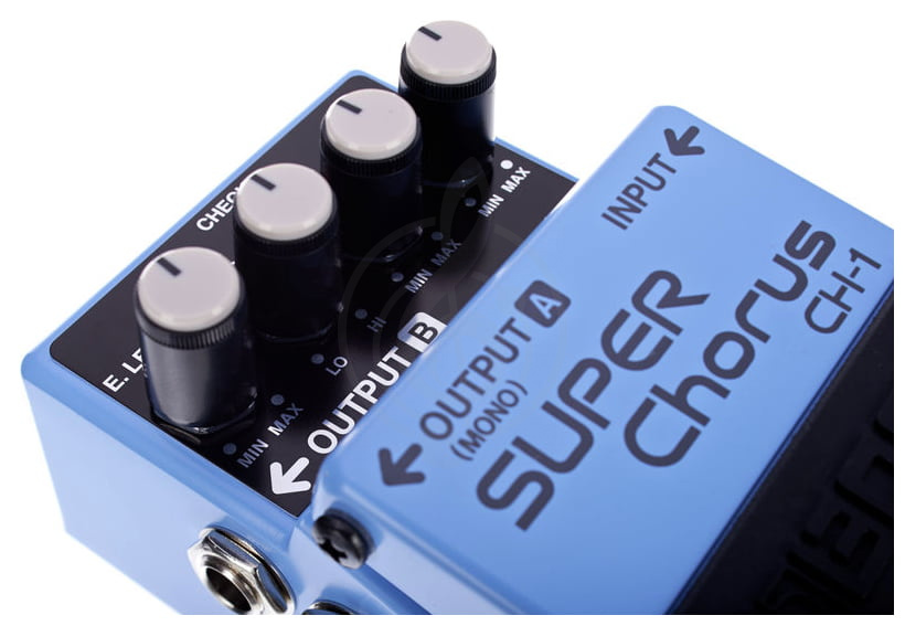 Педаль эффектов для электрогитары Boss CH-1 SUPER Chorus - педаль эффектов, стерео хорус - фото 10