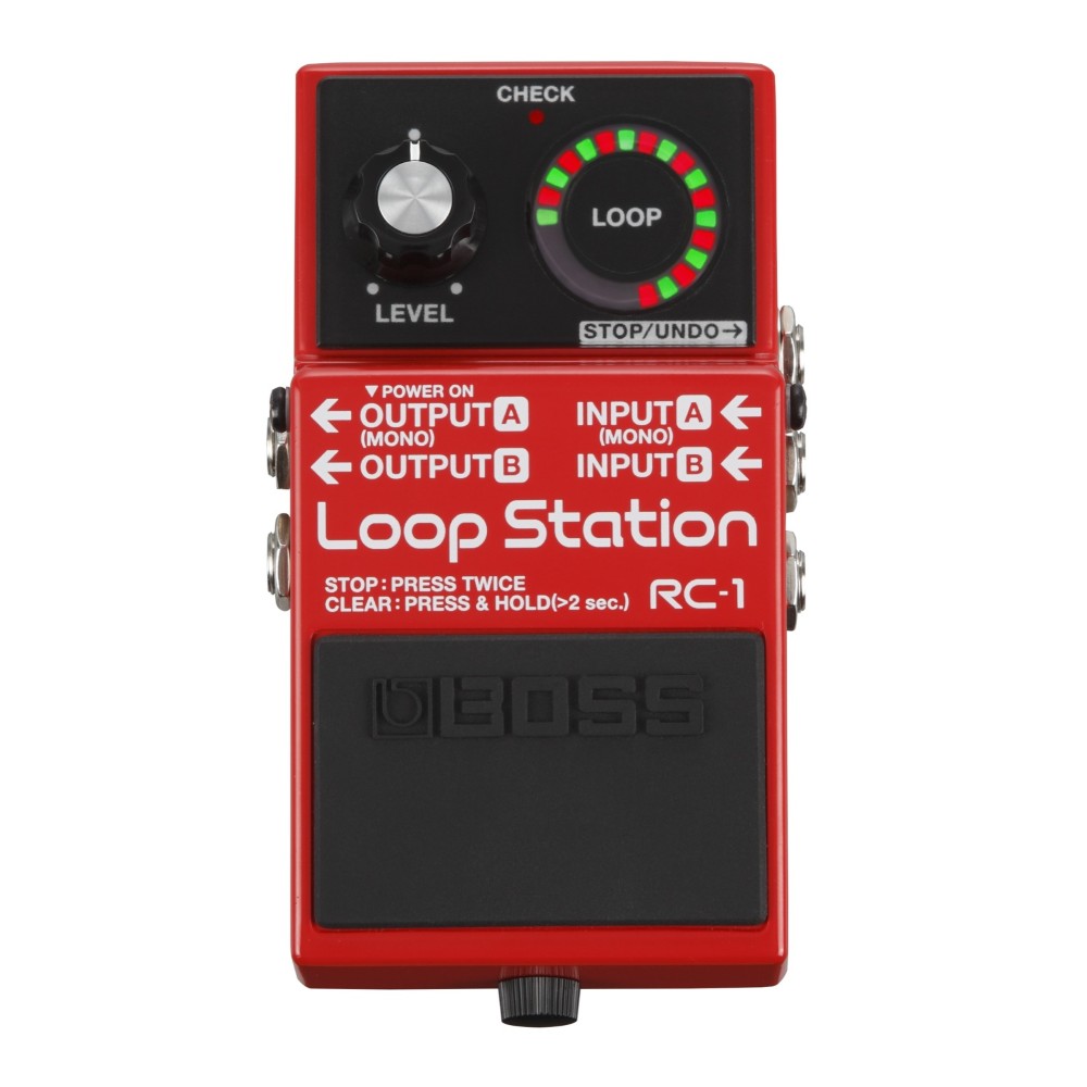 Педаль эффектов для электрогитары Boss RC-1 Loop Station -  гитарная педаль looper - фото 1