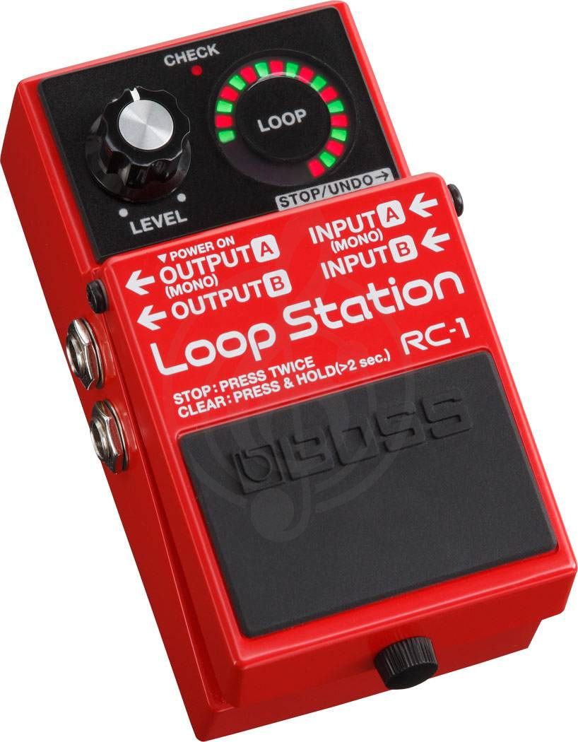 Педаль эффектов для электрогитары Boss RC-1 Loop Station -  гитарная педаль looper - фото 2