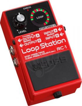 Педаль эффектов для электрогитары Boss RC-1 Loop Station -  гитарная педаль looper - фото 2