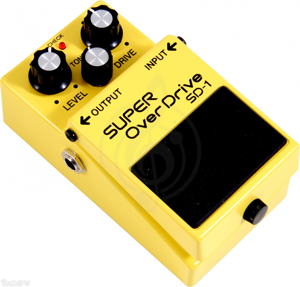 Педаль эффектов для электрогитары Boss SD-1(B) Super OverDrive - Эффект cупер овердрайв - фото 2