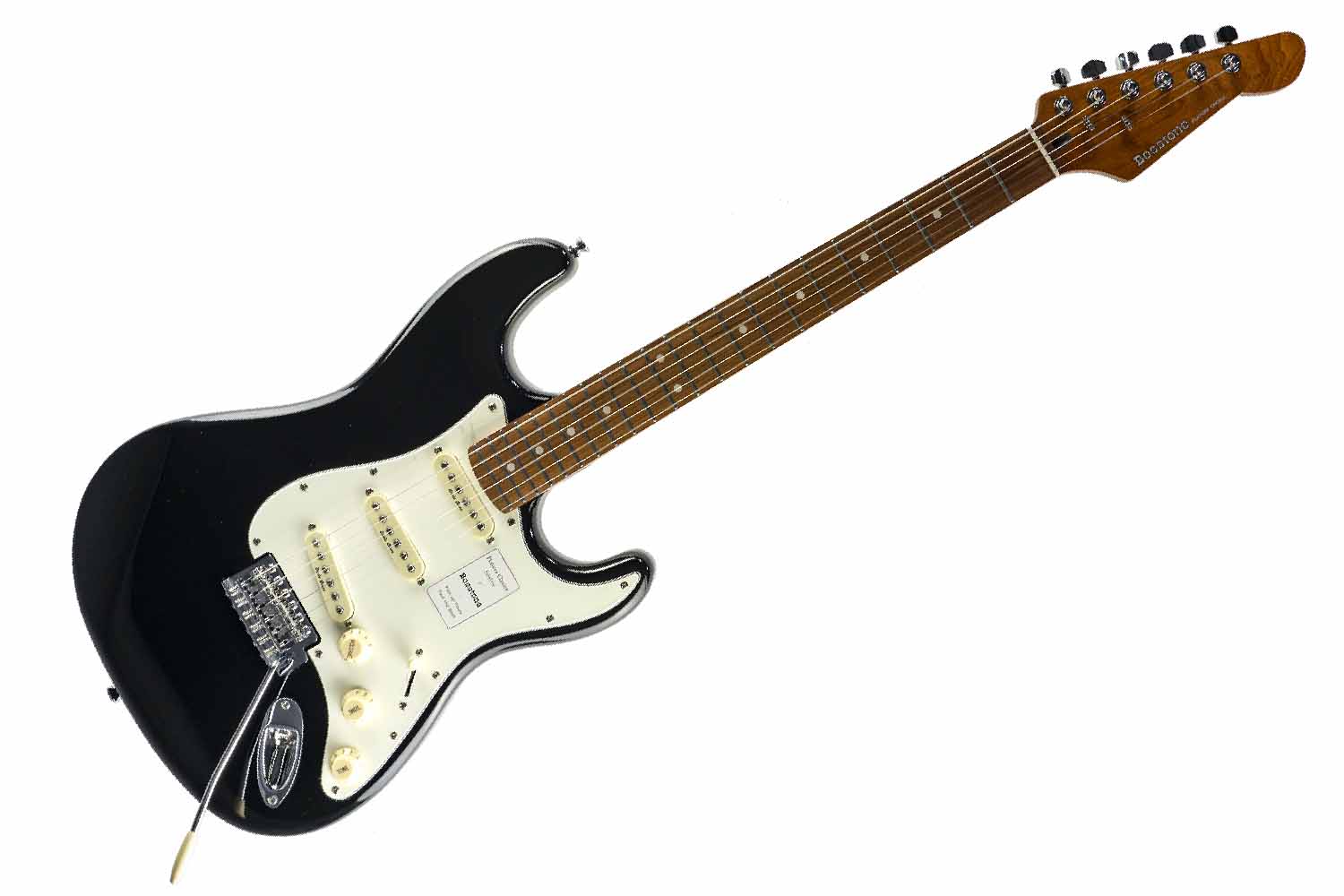 Электрогитара Stratocaster Bosstone SEG-03 BK - Электрогитара - фото 1