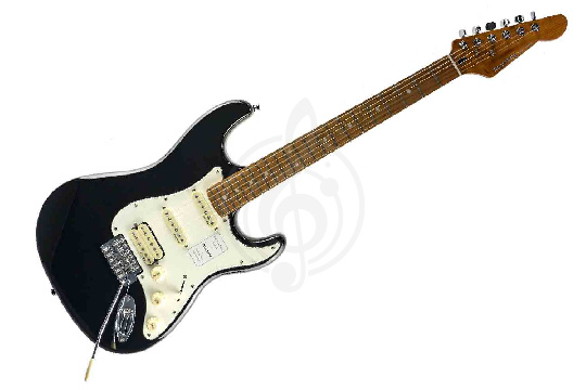 Электрогитара Stratocaster Bosstone SEG-04 BK - Электрогитара - фото 1