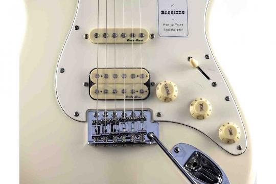 Электрогитара Stratocaster Bosstone SEG-04 WH - Электрогитара - фото 3