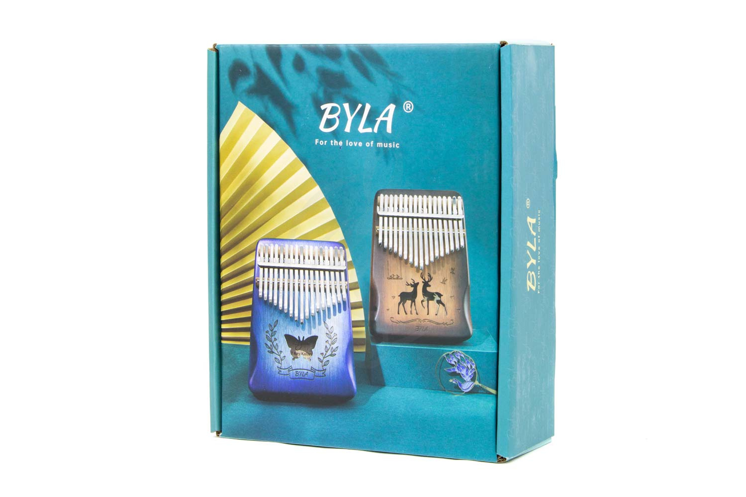 Калимба Byla BCL02-C - Калимба, 17 язычков, с выемкой для рук - фото 4