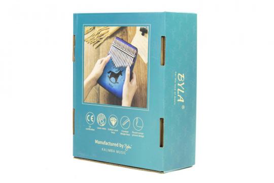 Калимба Byla BKR01-C- Калимба, 17 язычков, с выемкой для рук - фото 4