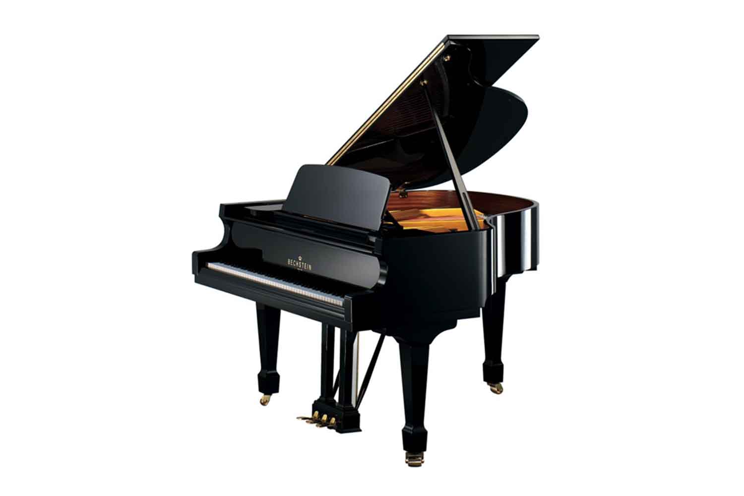 Акустический рояль C. Bechstein Academy A 190 BLP - Рояль акустический черный, полированный - фото 1