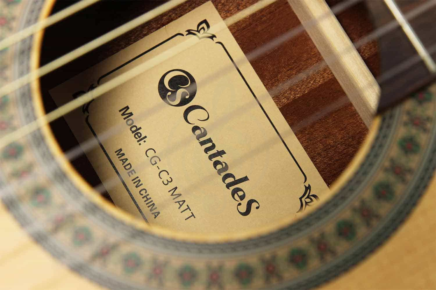 Классическая гитара 4/4 CantadeS CG-C3 Matt - Классическая гитара - фото 5